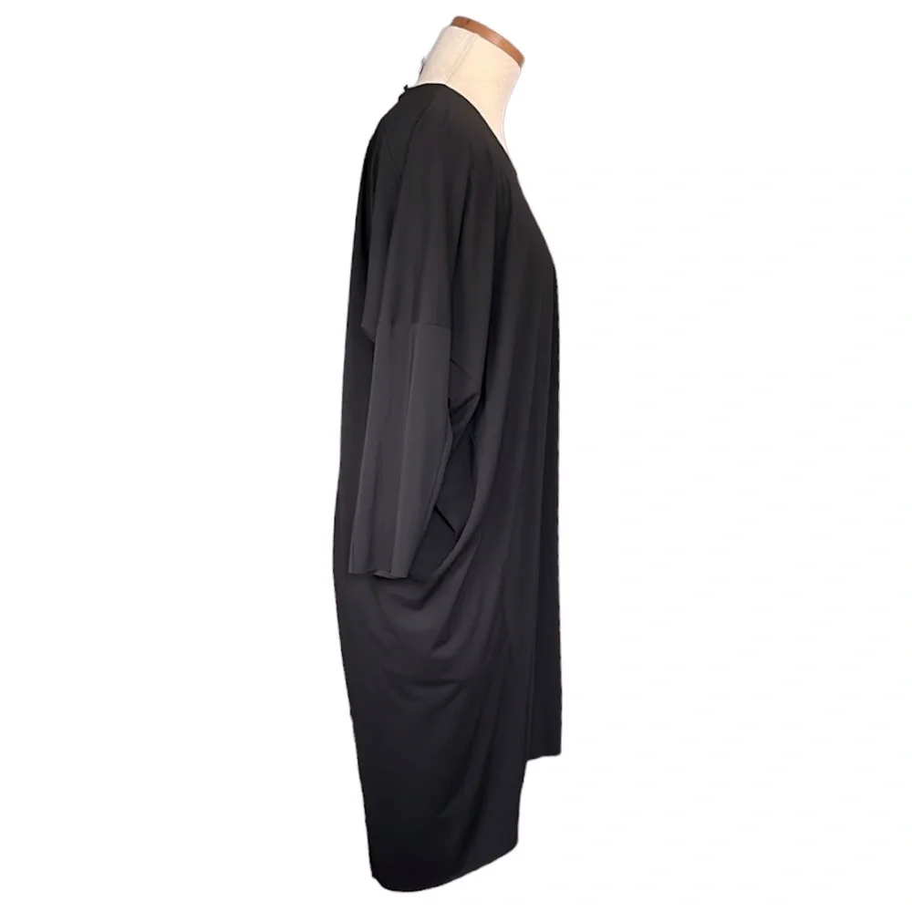 COS Jersey Tunic Short Dress, Black, Small - Picture 6 of 14